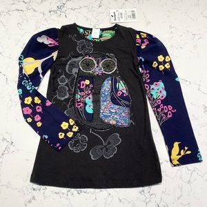 NWT desigual girls top ex 7/8